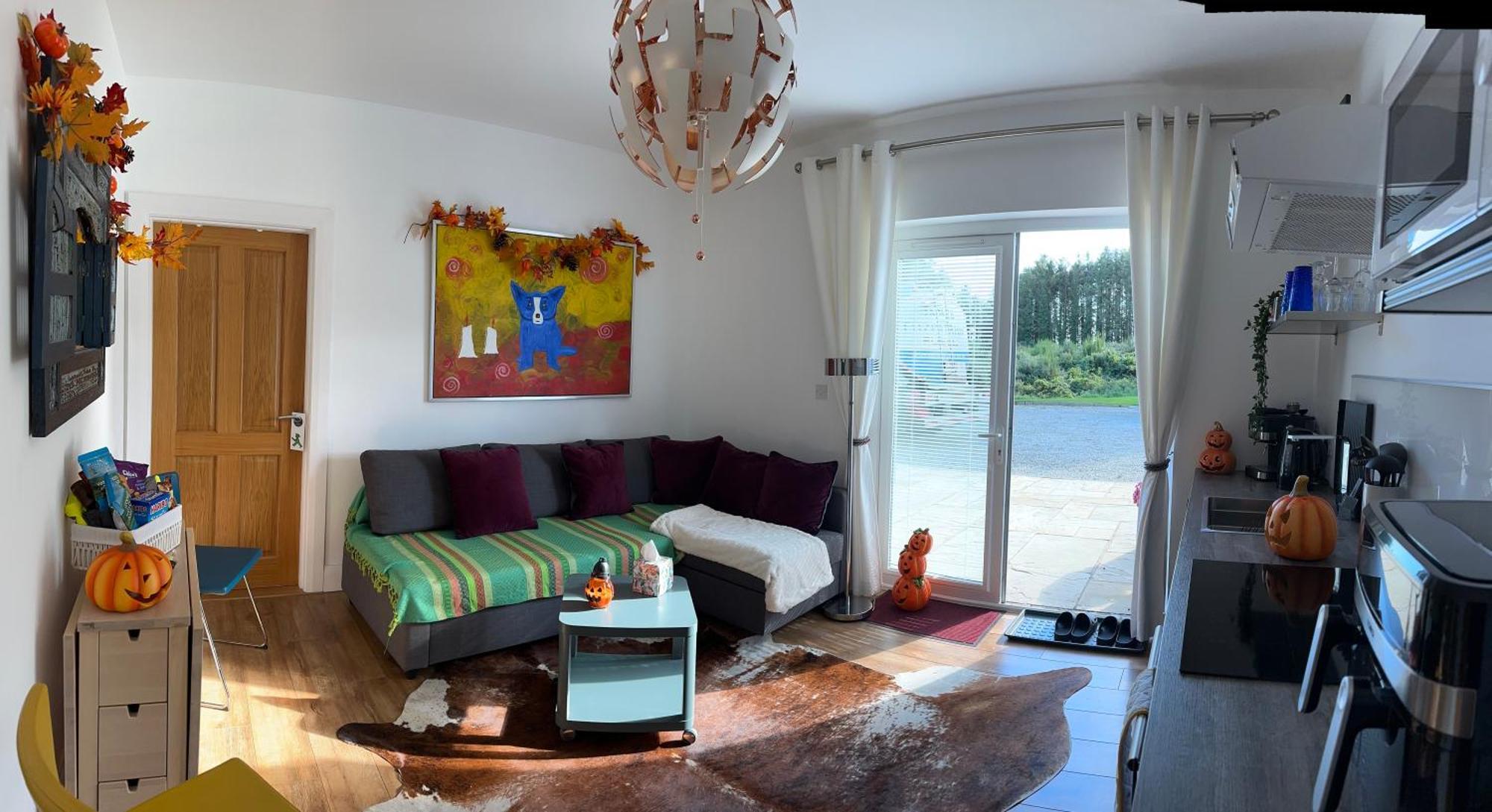 Forest Path Luxury Studio Apartment With Large Bedroom Bathroom And Sauna Sleeps Up To 4 Ballynahinch Extérieur photo